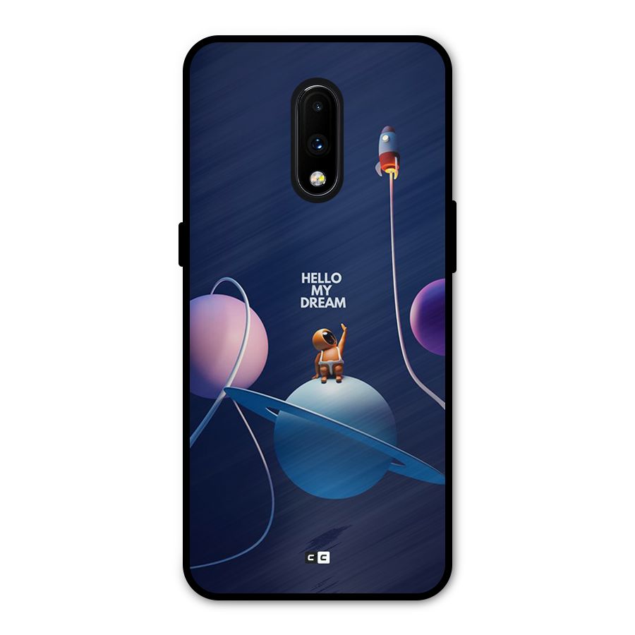 Hello My Dream Metal Back Case for OnePlus 7