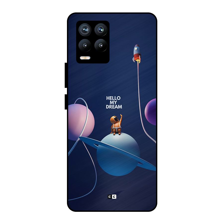 Hello My Dream Metal Back Case for Realme 8 Pro