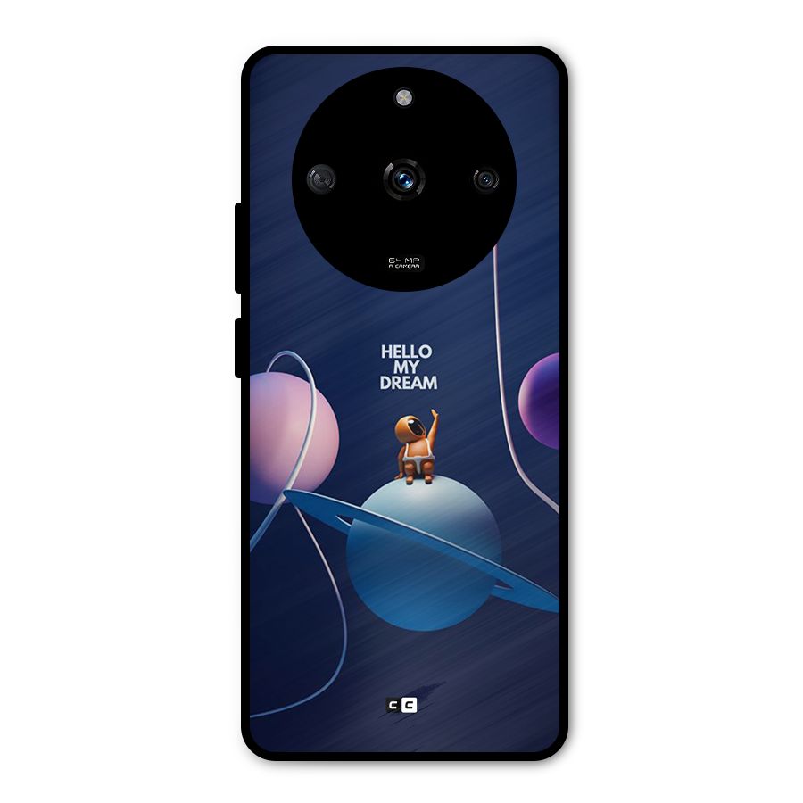 Hello My Dream Metal Back Case for Realme Narzo 60 5G