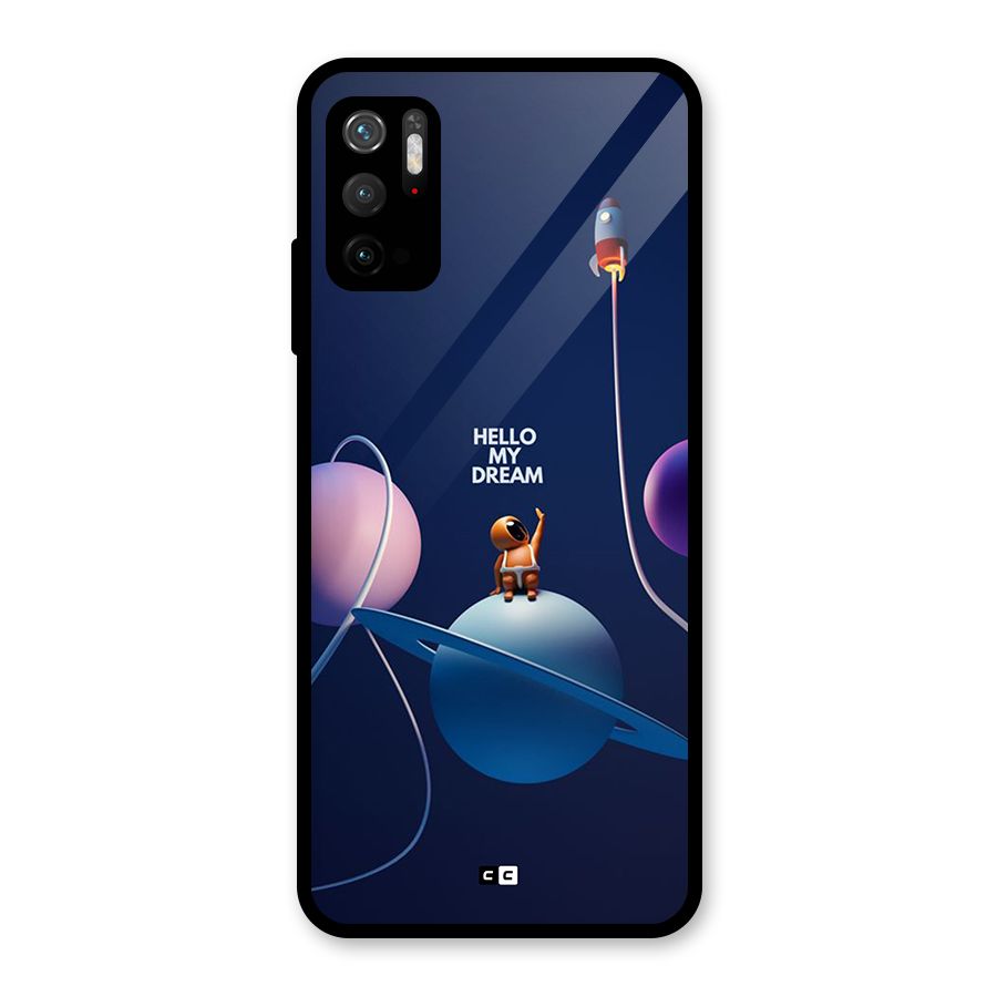 Hello My Dream Metal Back Case for Redmi Note 10T 5G