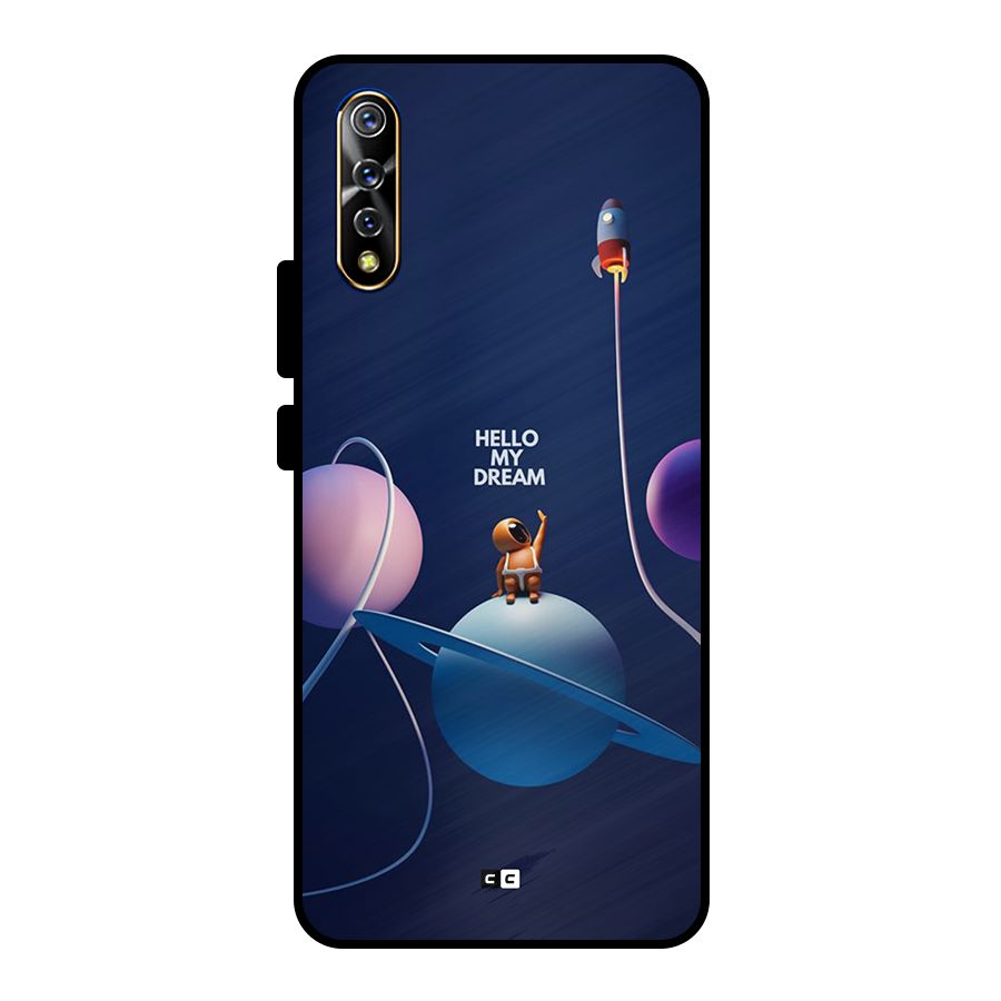 Hello My Dream Metal Back Case for Vivo S1
