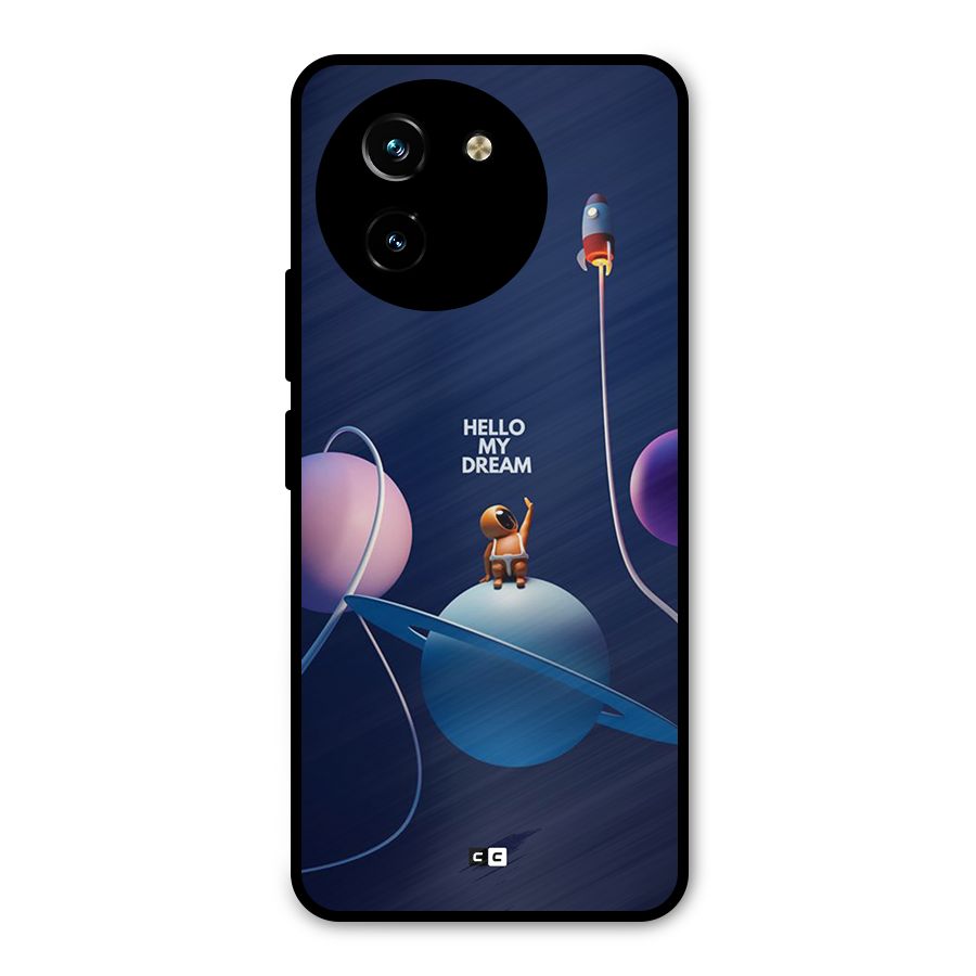 Hello My Dream Metal Back Case for Vivo T3x