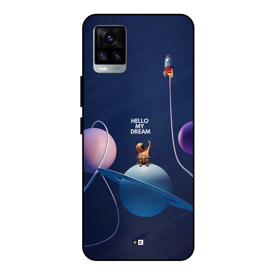 Hello My Dream Metal Back Case for Vivo V20