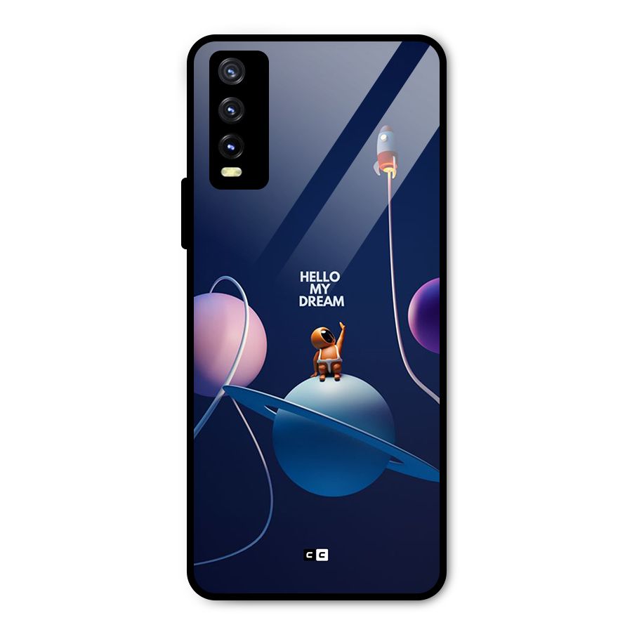 Hello My Dream Metal Back Case for Vivo Y20