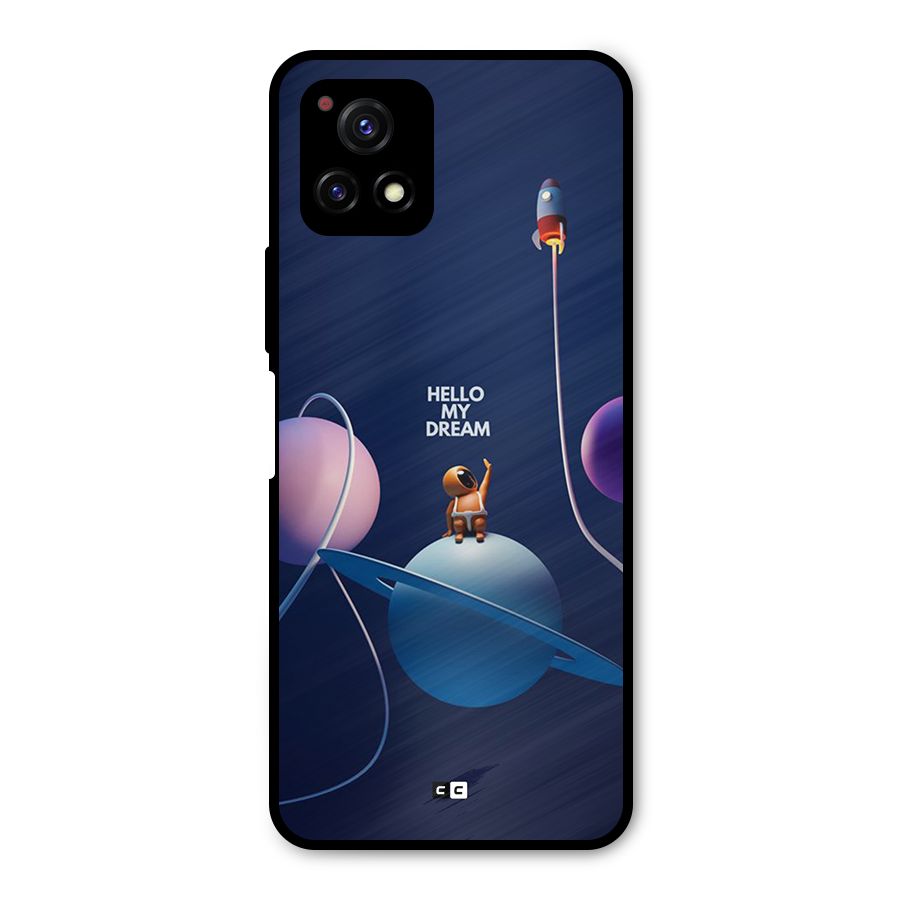 Hello My Dream Metal Back Case for Vivo Y72 5G