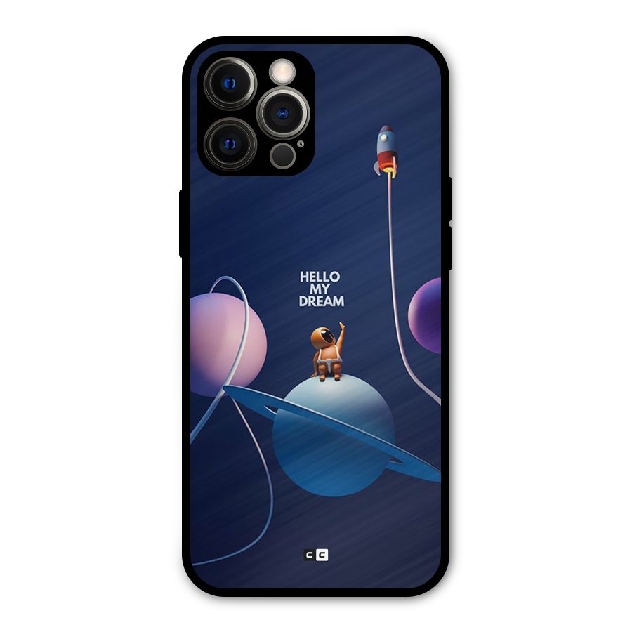 Hello My Dream Metal Back Case for iPhone 12 Pro Max