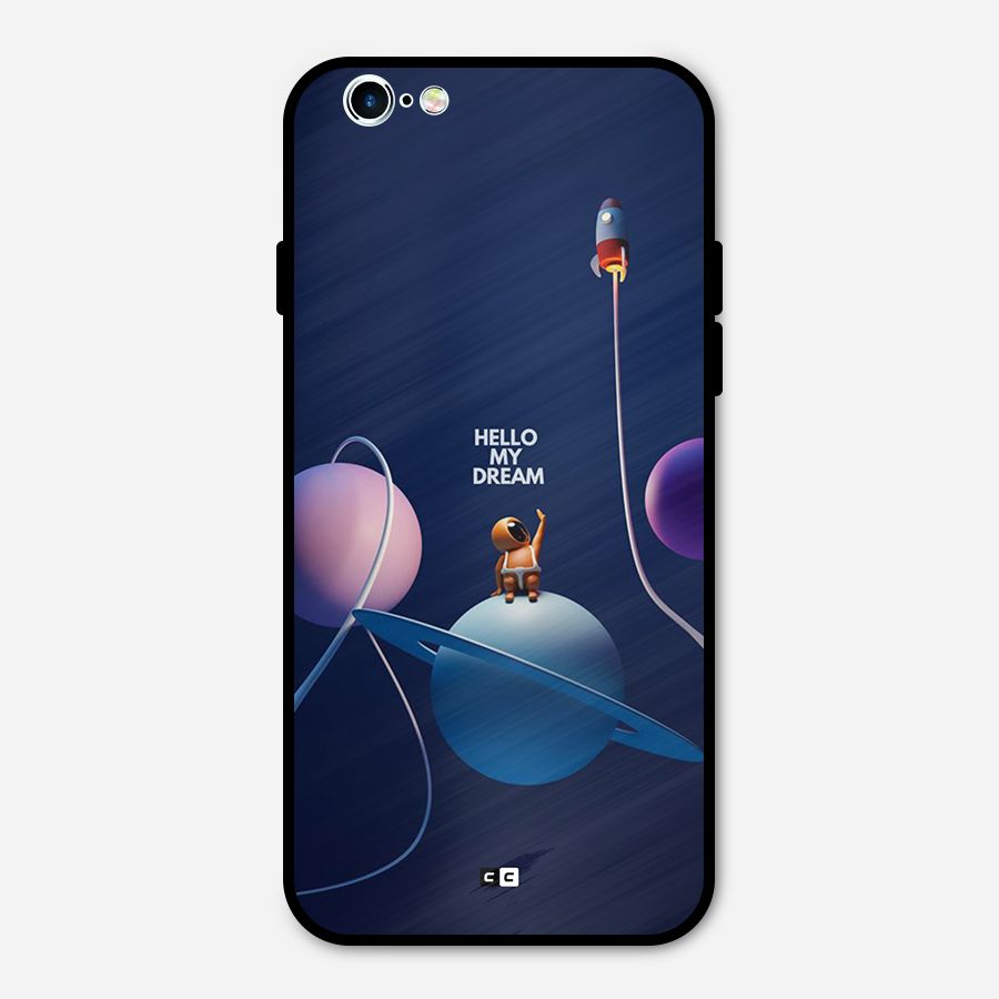 Hello My Dream Metal Back Case for iPhone 6 6s