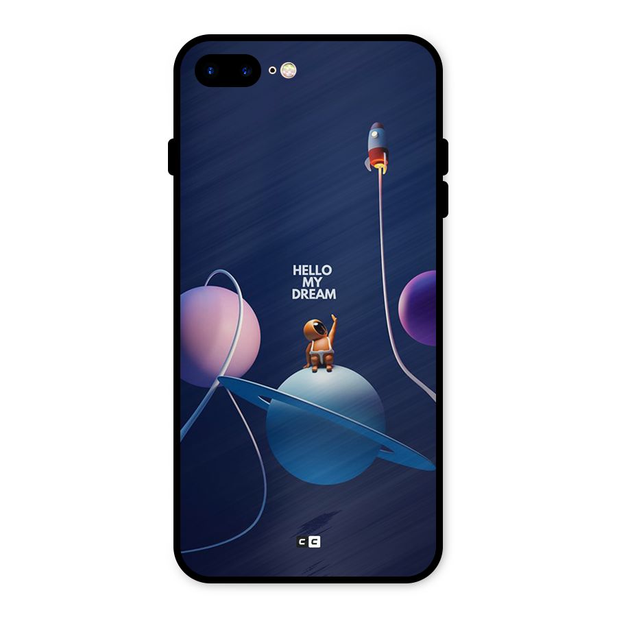 Hello My Dream Metal Back Case for iPhone 8 Plus