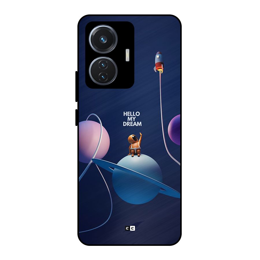 Hello My Dream Metal Back Case for iQOO Z6 44W