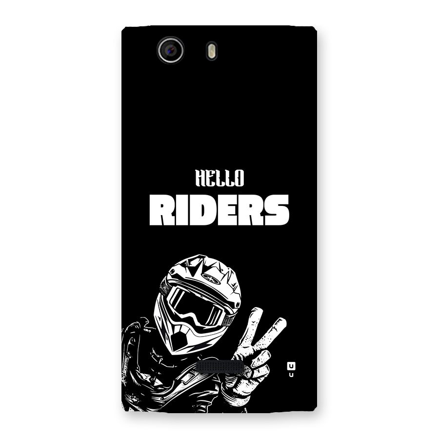 Hello Riders Back Case for Canvas Nitro 2 E311