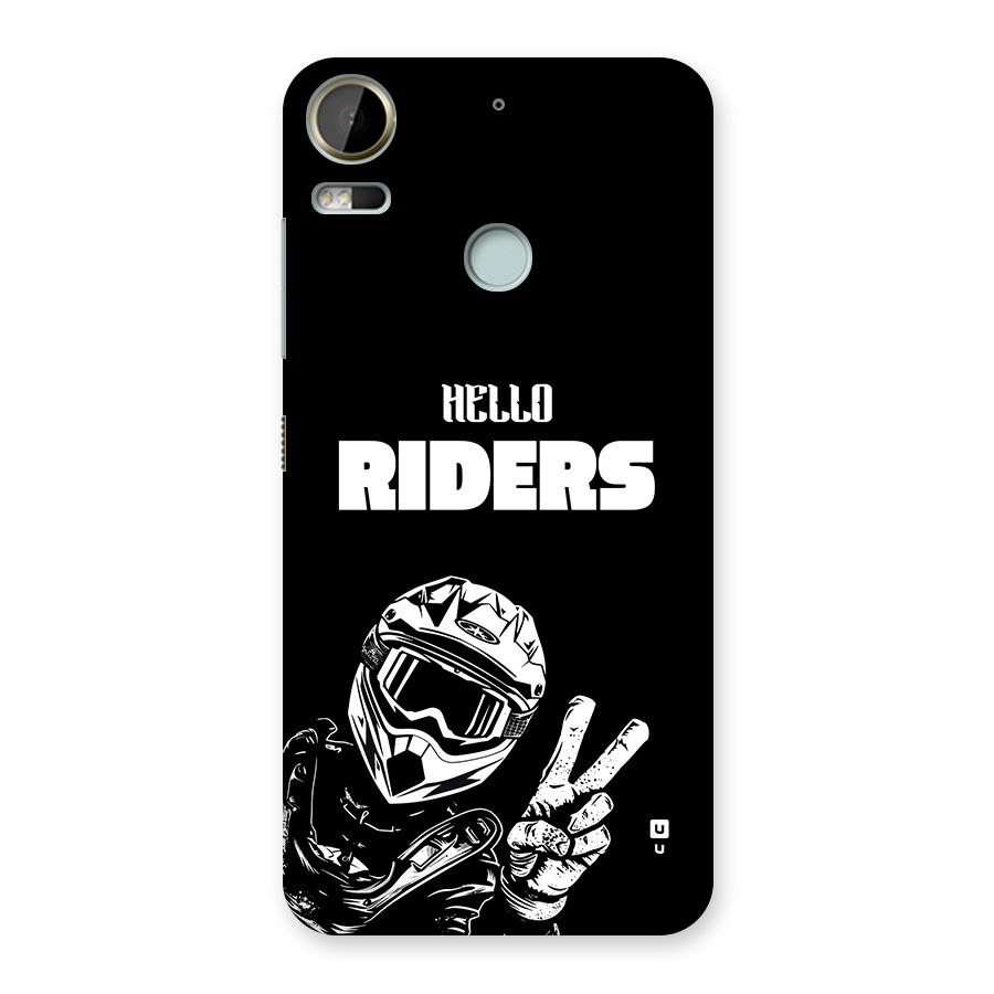 Hello Riders Back Case for Desire 10 Pro