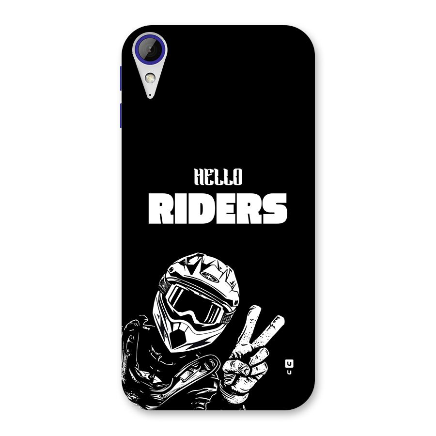 Hello Riders Back Case for Desire 830