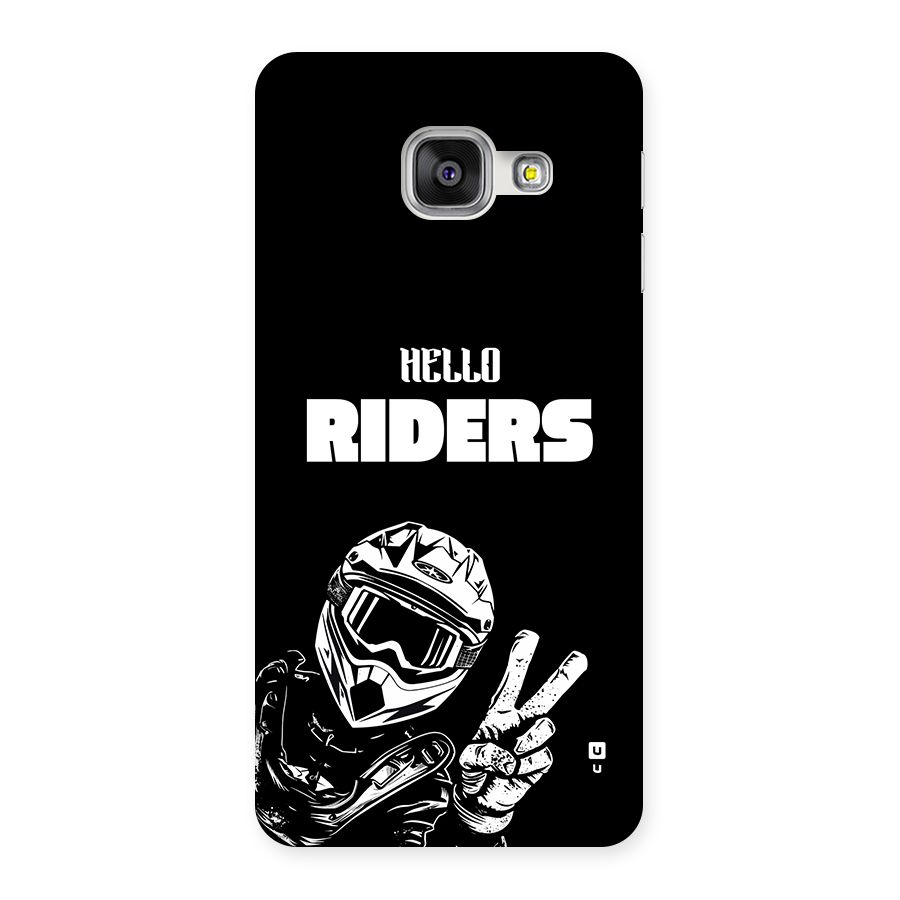 Hello Riders Back Case for Galaxy A3 (2016)