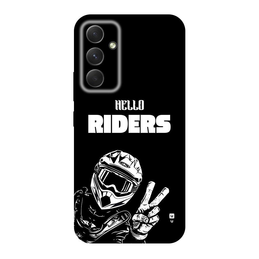 Hello Riders Back Case for Galaxy A54