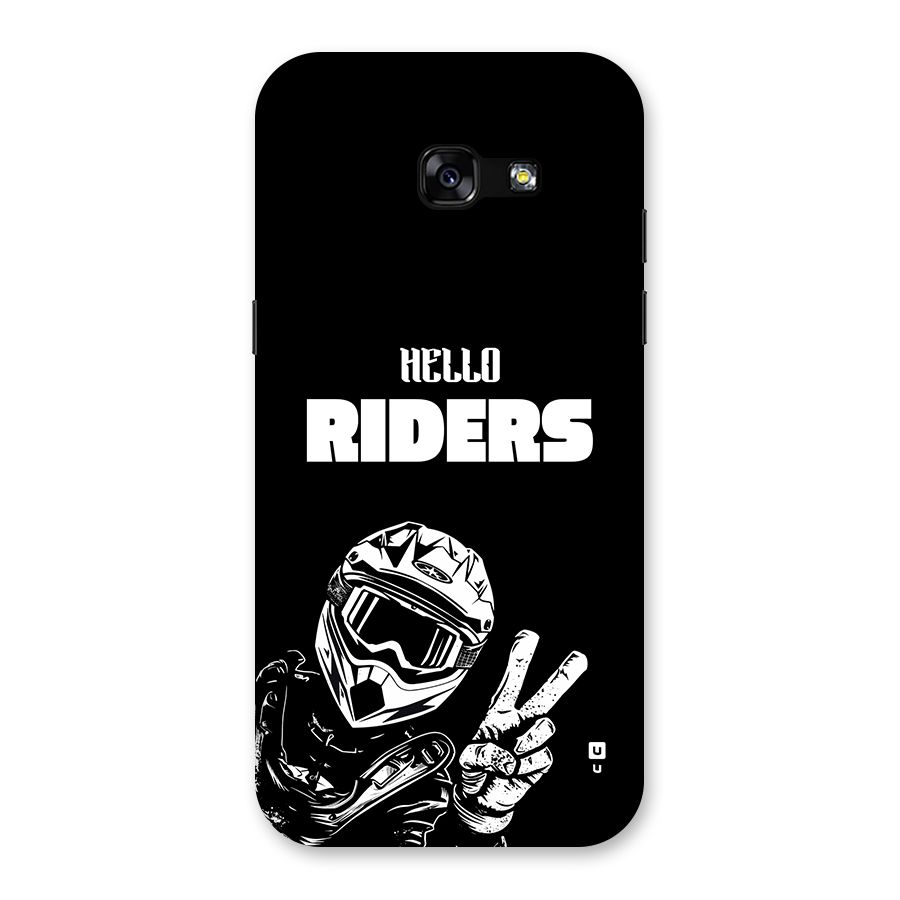 Hello Riders Back Case for Galaxy A5 2017