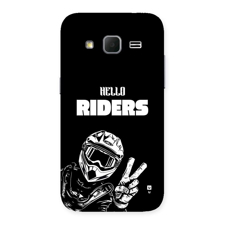 Hello Riders Back Case for Galaxy Core Prime