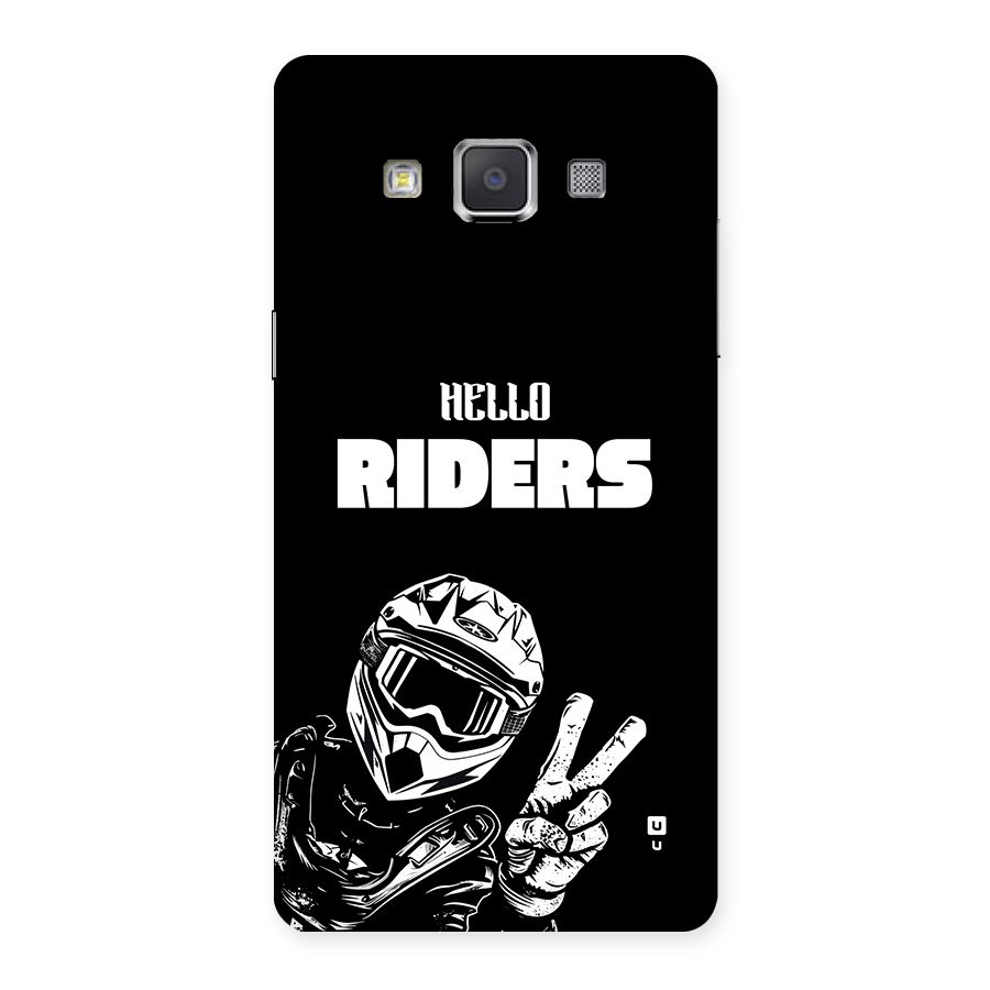 Hello Riders Back Case for Galaxy Grand Max