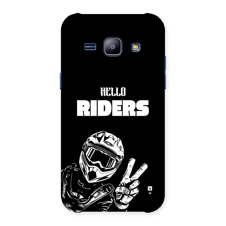 Hello Riders Back Case for Galaxy J1