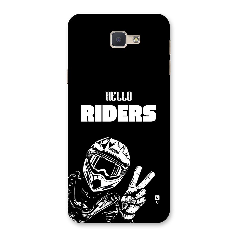Hello Riders Back Case for Galaxy J5 Prime