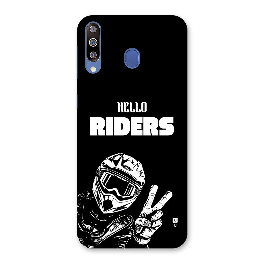 Hello Riders Back Case for Galaxy M30