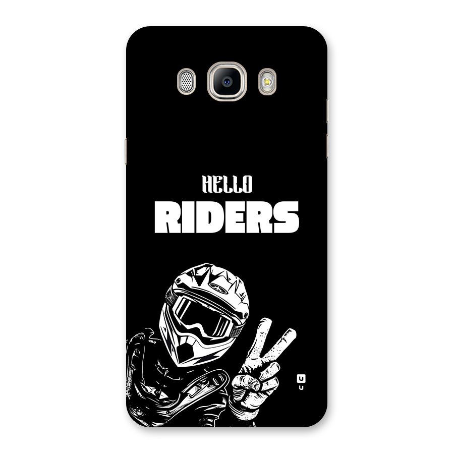 Hello Riders Back Case for Galaxy On8