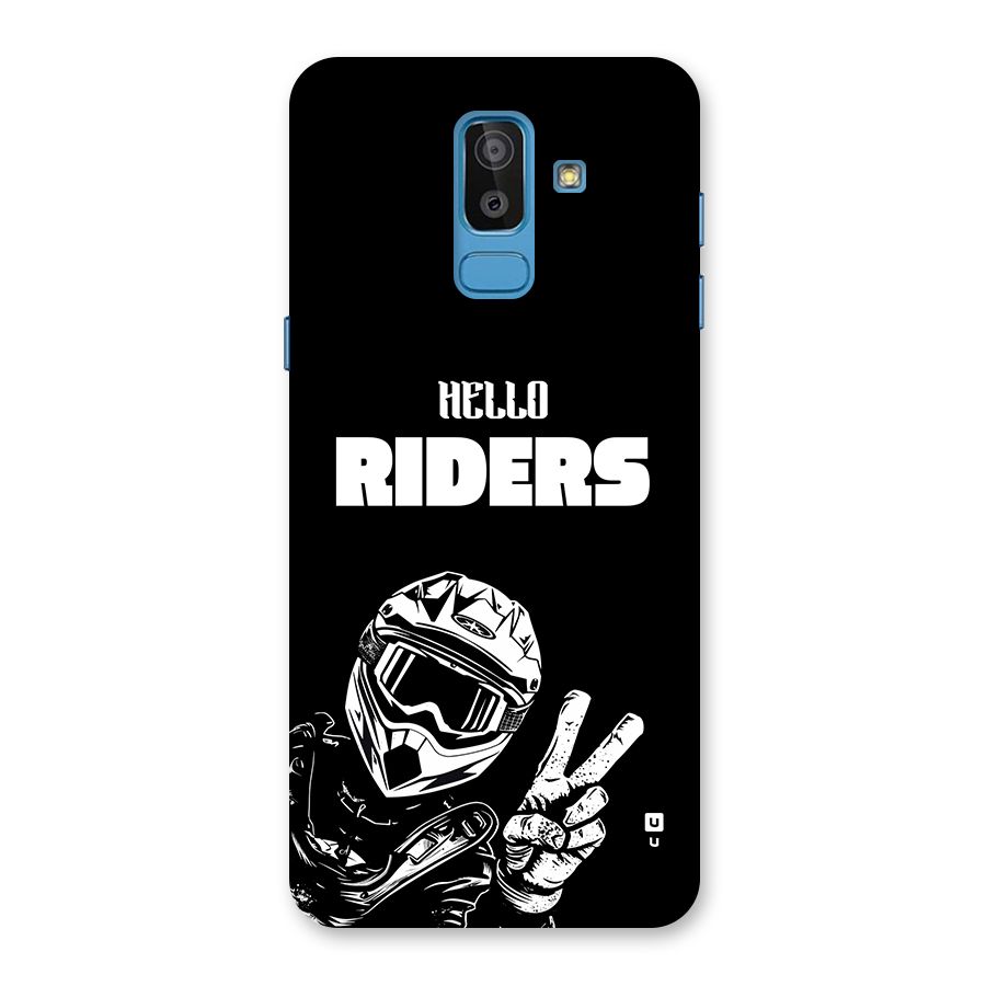 Hello Riders Back Case for Galaxy On8 (2018)