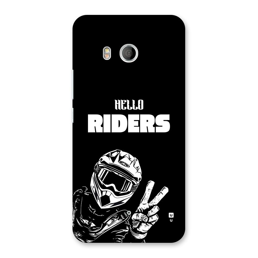Hello Riders Back Case for HTC U11