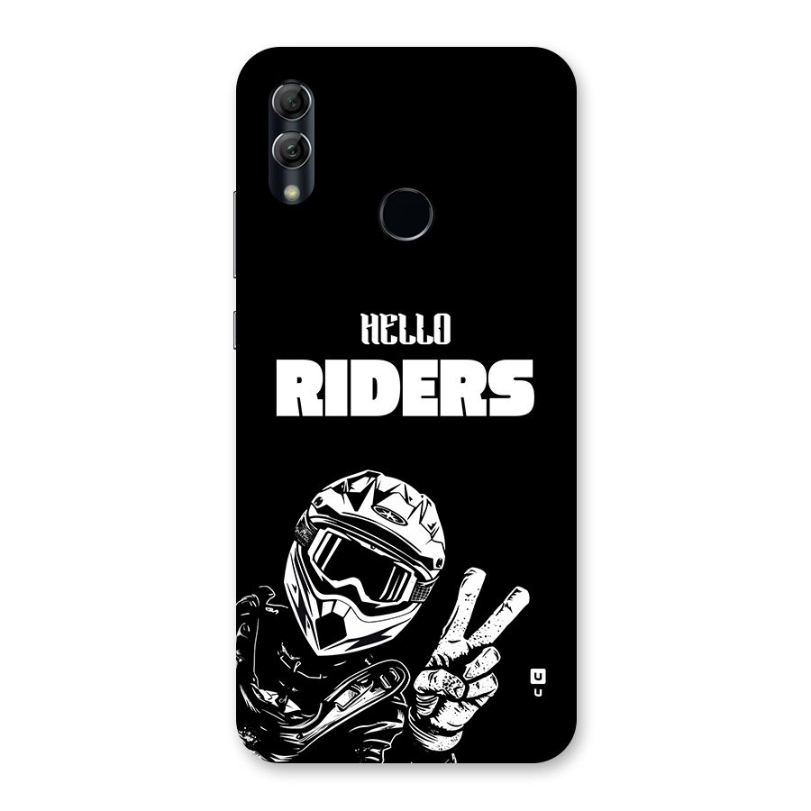 Hello Riders Back Case for Honor 10 Lite