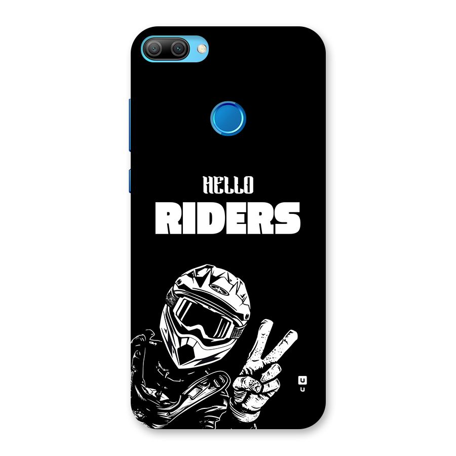Hello Riders Back Case for Honor 9N