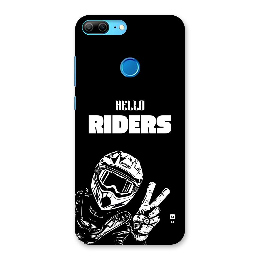 Hello Riders Back Case for Honor 9 Lite