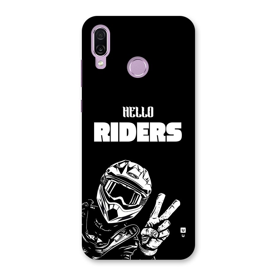 Hello Riders Back Case for Honor Play