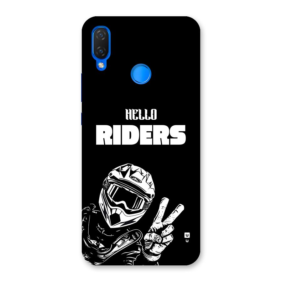 Hello Riders Back Case for Huawei P Smart Plus