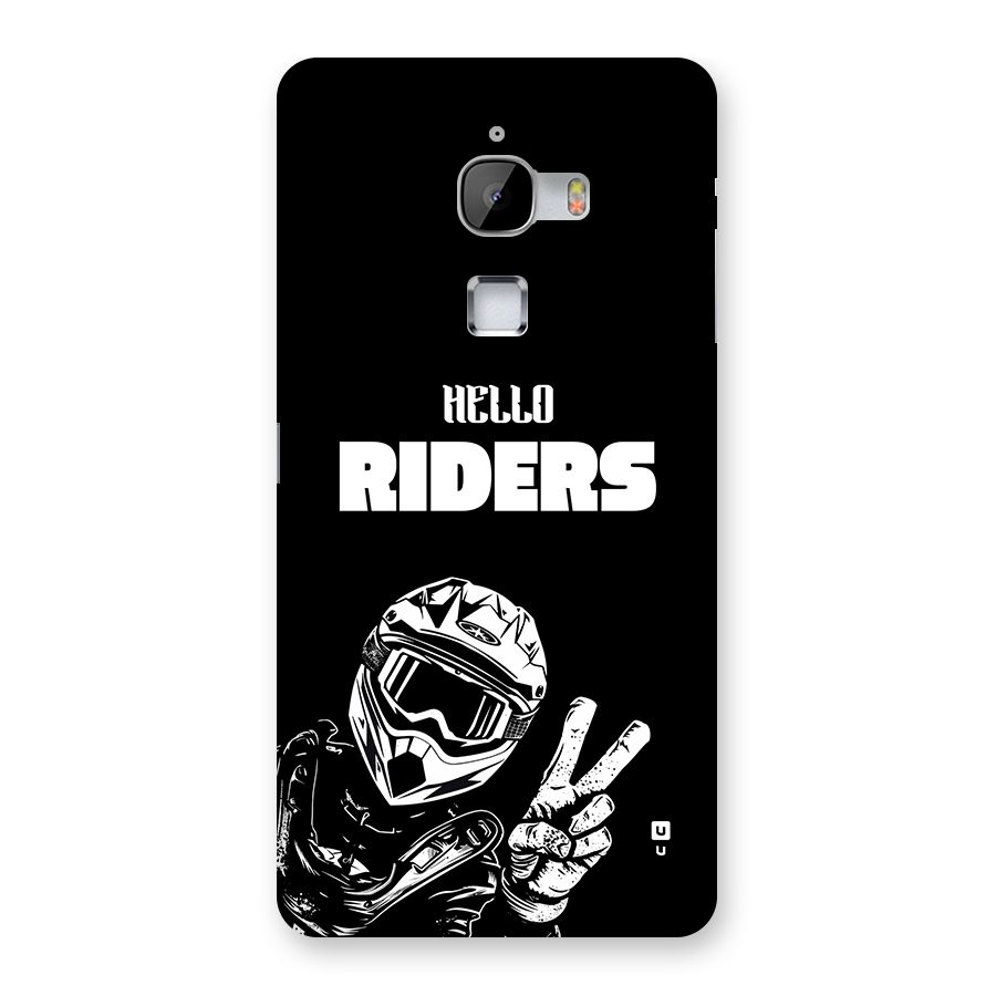 Hello Riders Back Case for LeTV Le Max