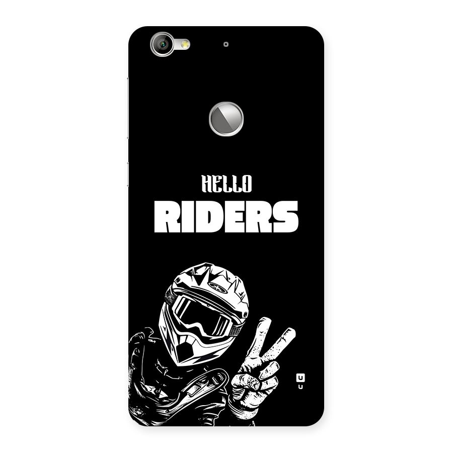 Hello Riders Back Case for Le 1S