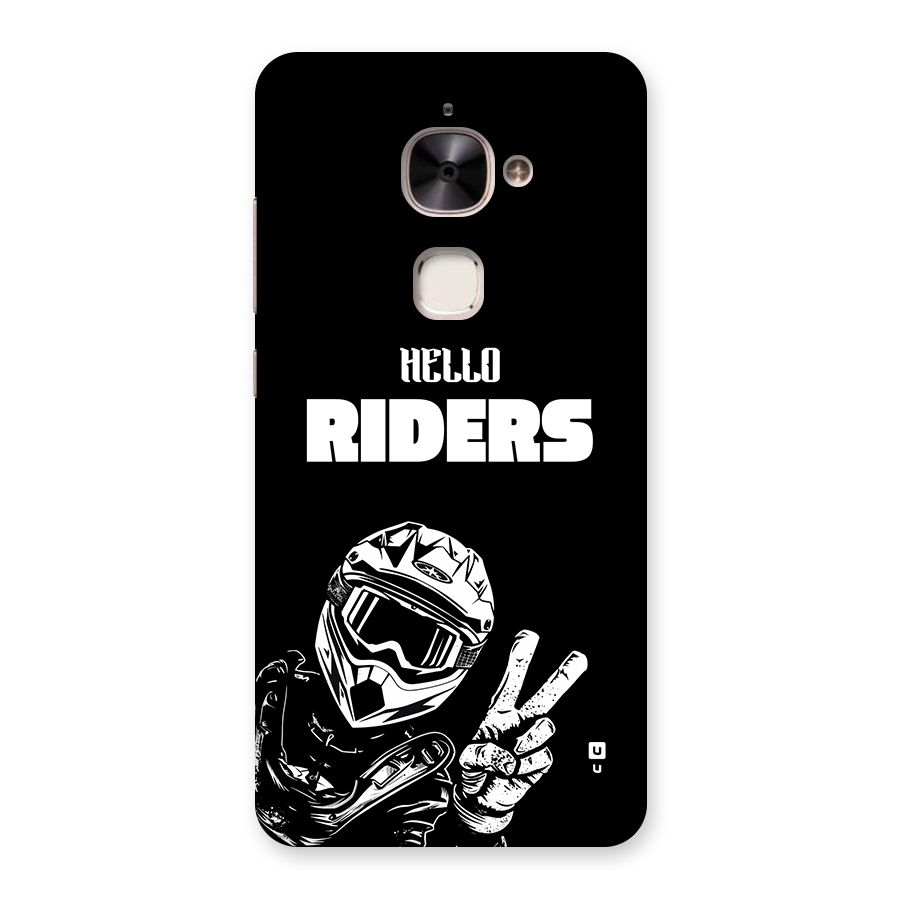 Hello Riders Back Case for Le 2