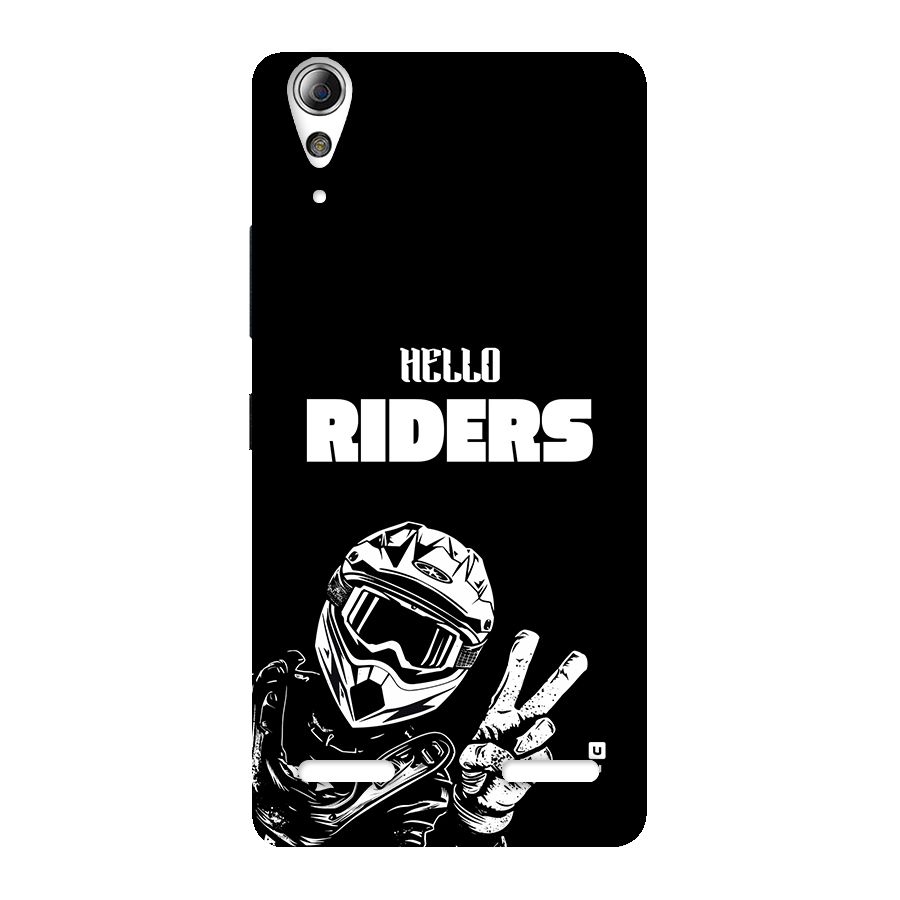 Hello Riders Back Case for Lenovo A6000 Plus