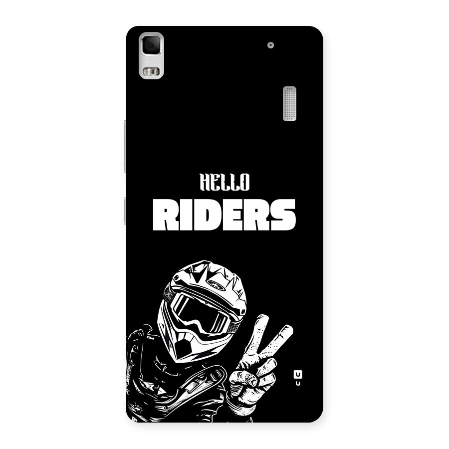 Hello Riders Back Case for Lenovo A7000
