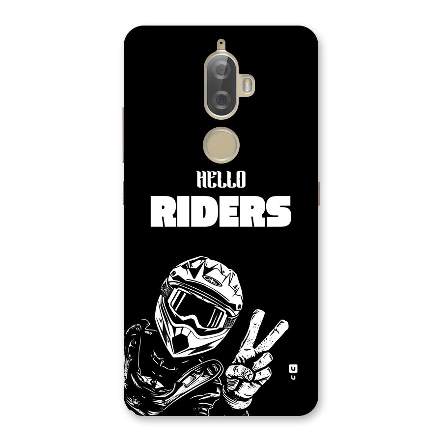 Hello Riders Back Case for Lenovo K8 Plus