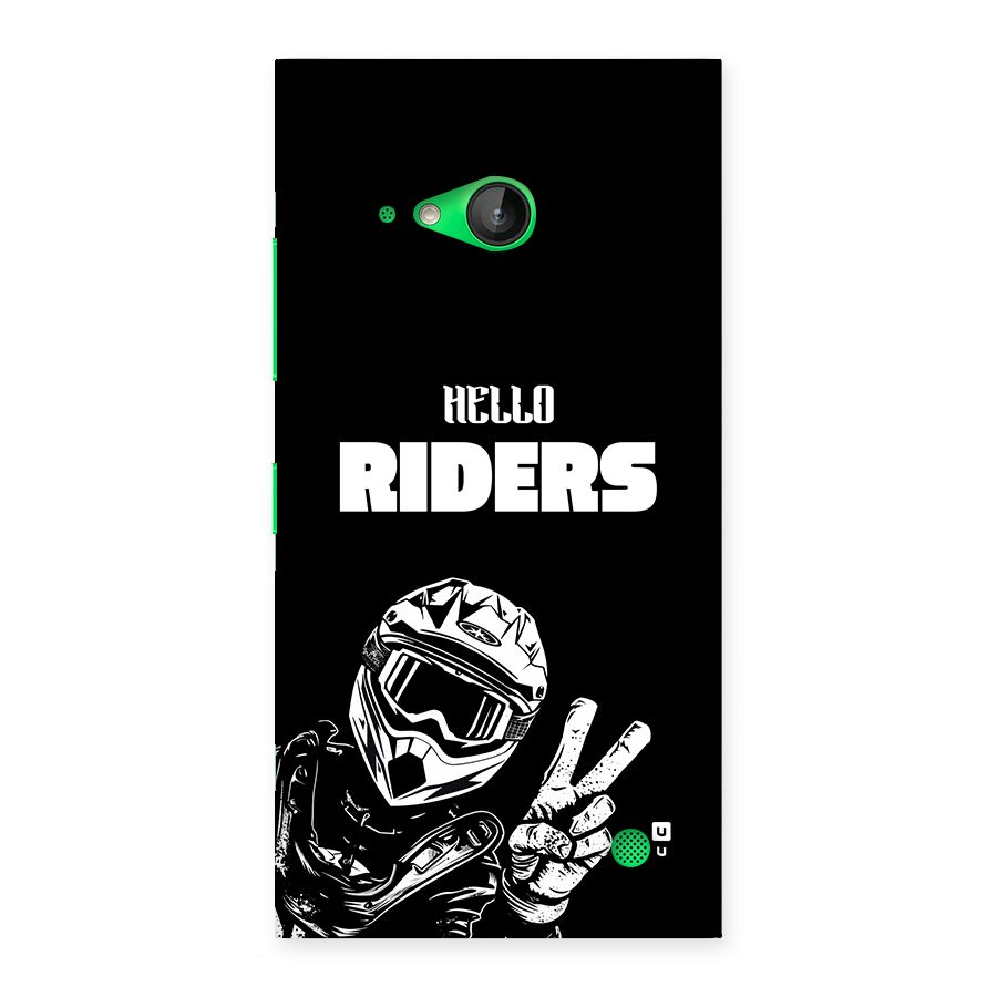 Hello Riders Back Case for Lumia 730