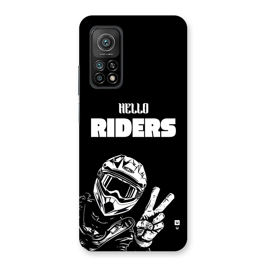 Hello Riders Back Case for Mi 10T 5G