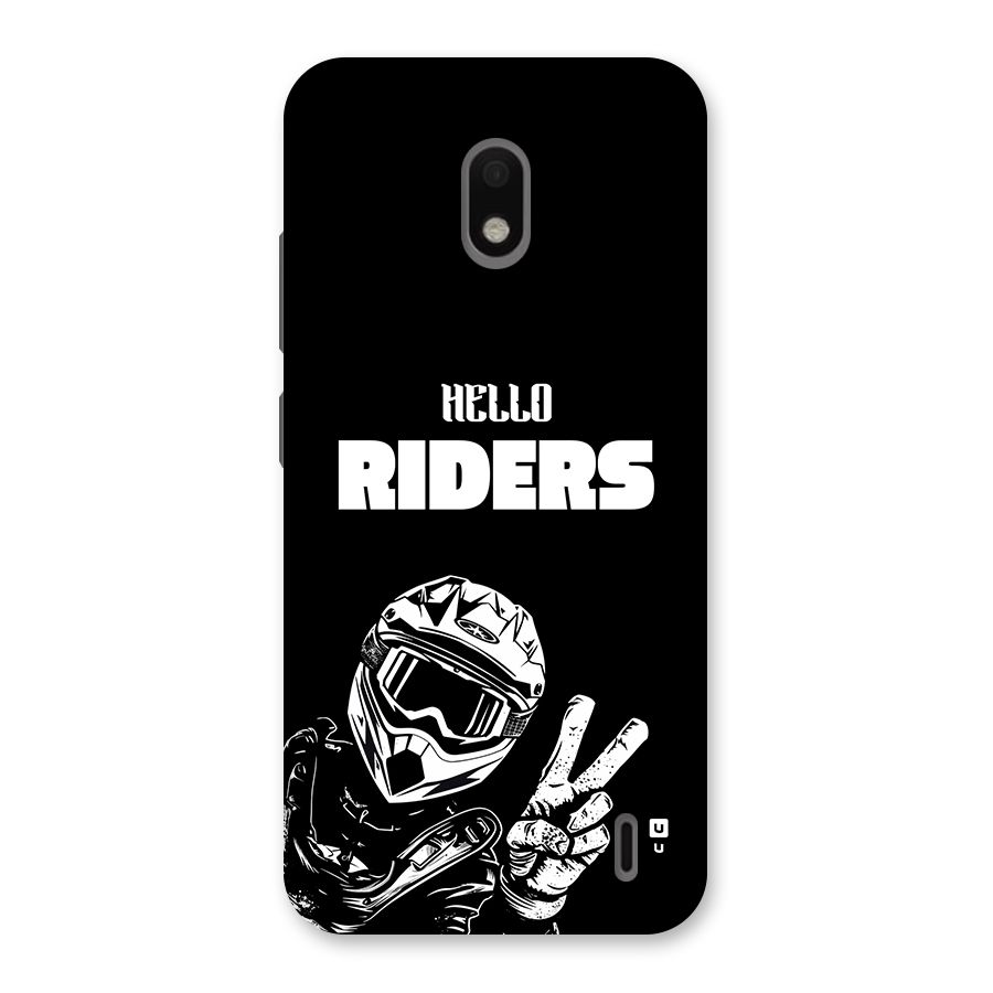 Hello Riders Back Case for Nokia 2.2