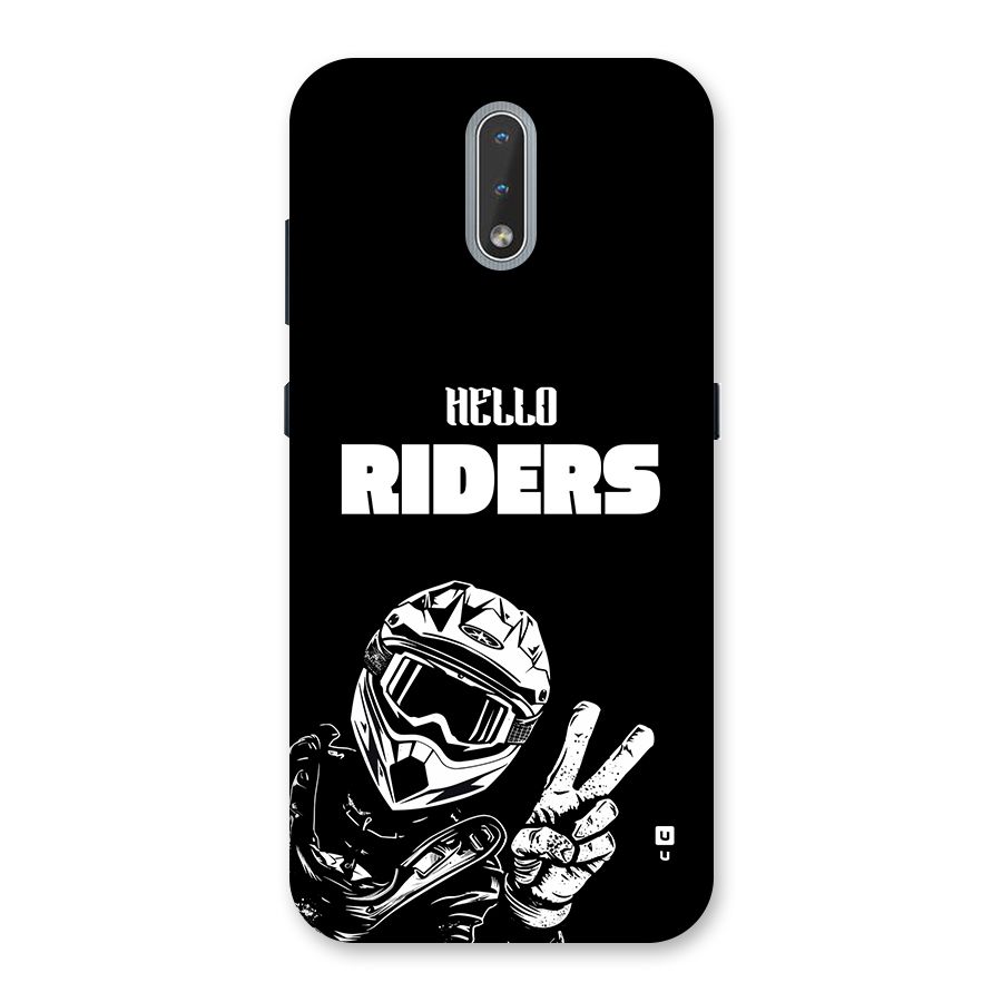Hello Riders Back Case for Nokia 2.3