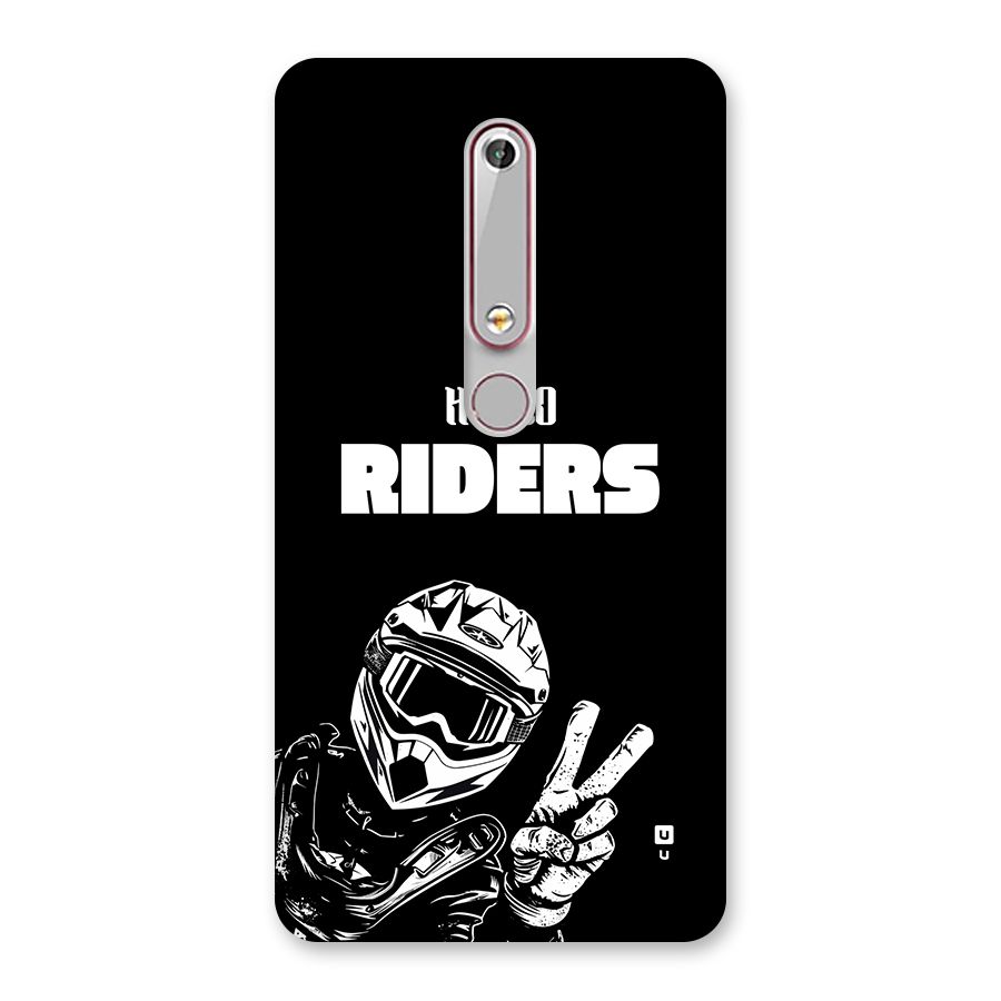 Hello Riders Back Case for Nokia 6.1