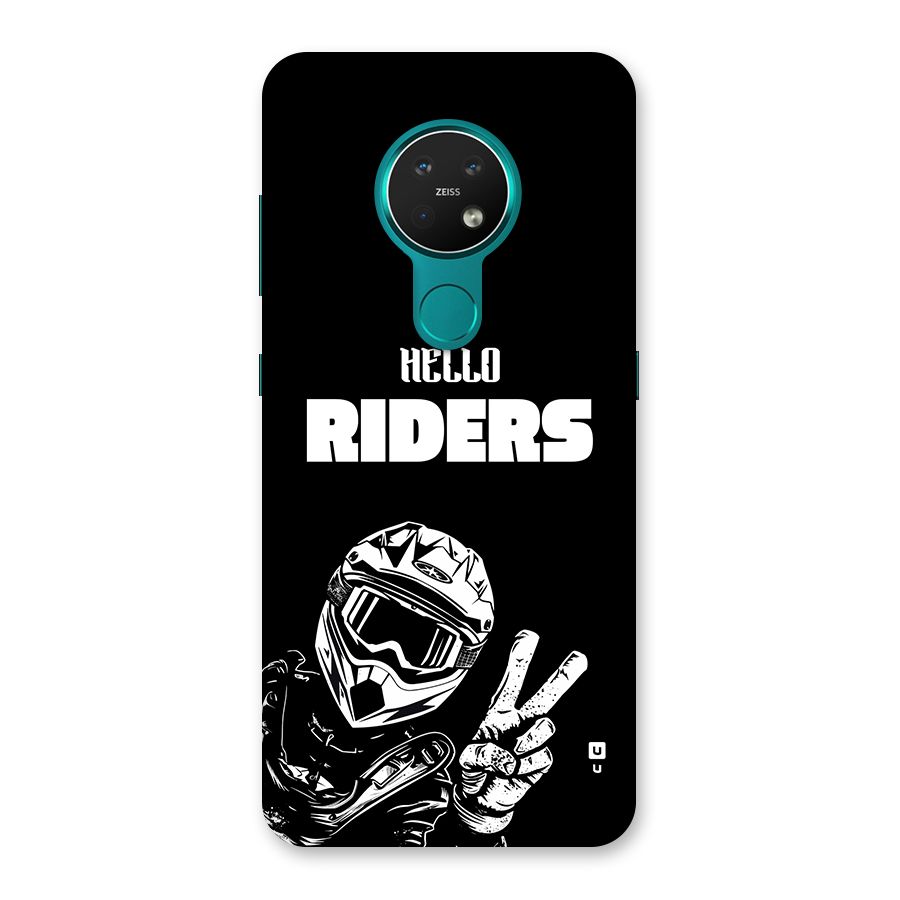 Hello Riders Back Case for Nokia 7.2