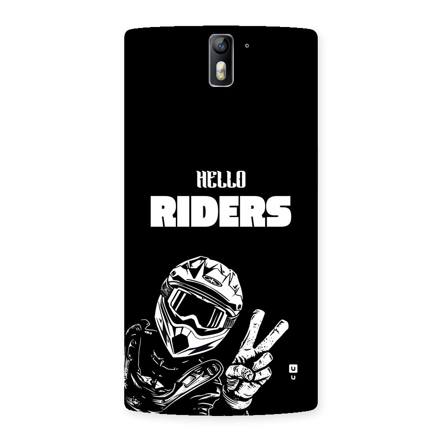 Hello Riders Back Case for OnePlus One