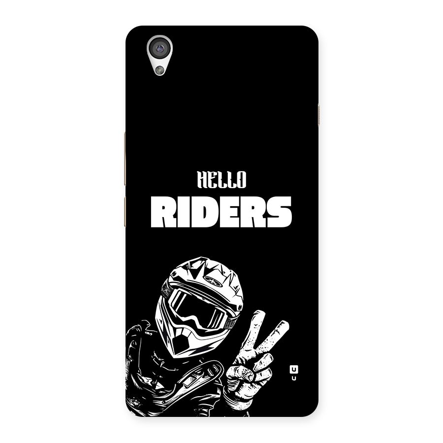 Hello Riders Back Case for OnePlus X