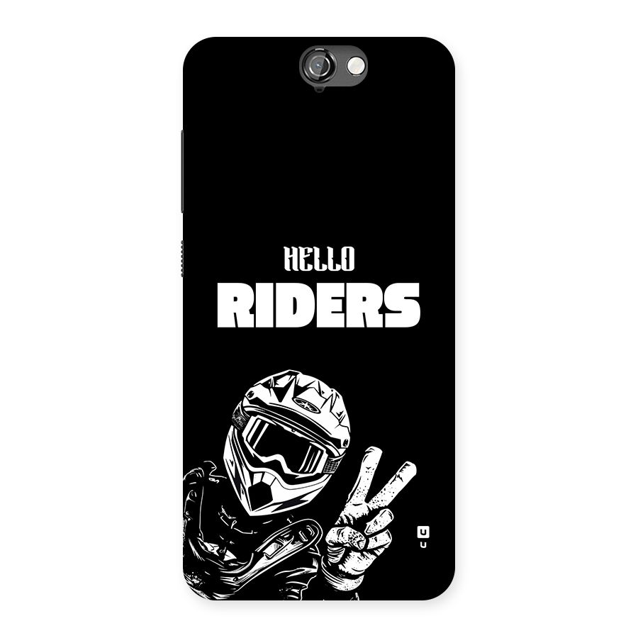 Hello Riders Back Case for One A9