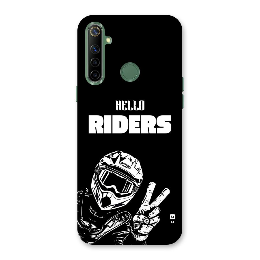 Hello Riders Back Case for Realme Narzo 10