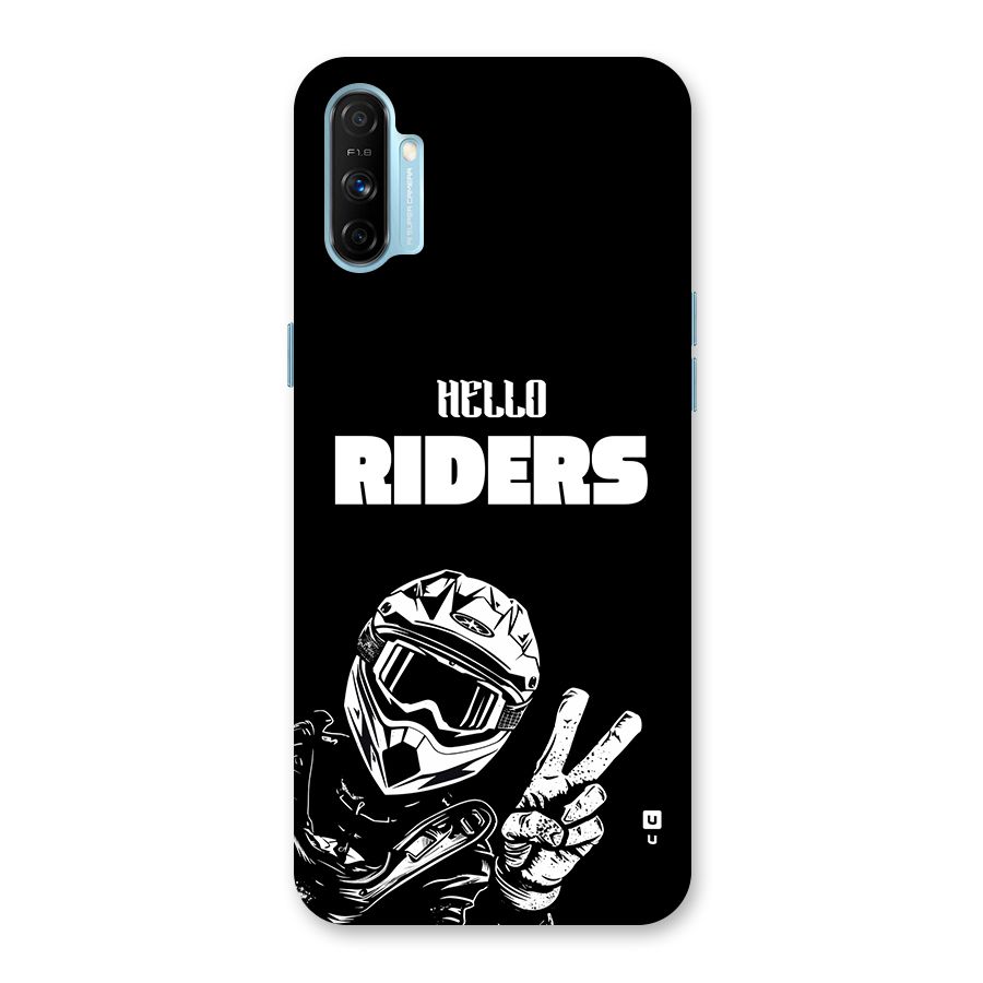 Hello Riders Back Case for Realme Narzo 20A