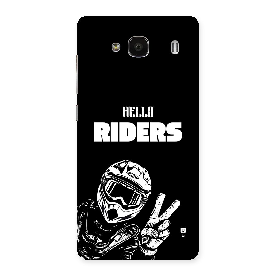 Hello Riders Back Case for Redmi 2 Prime